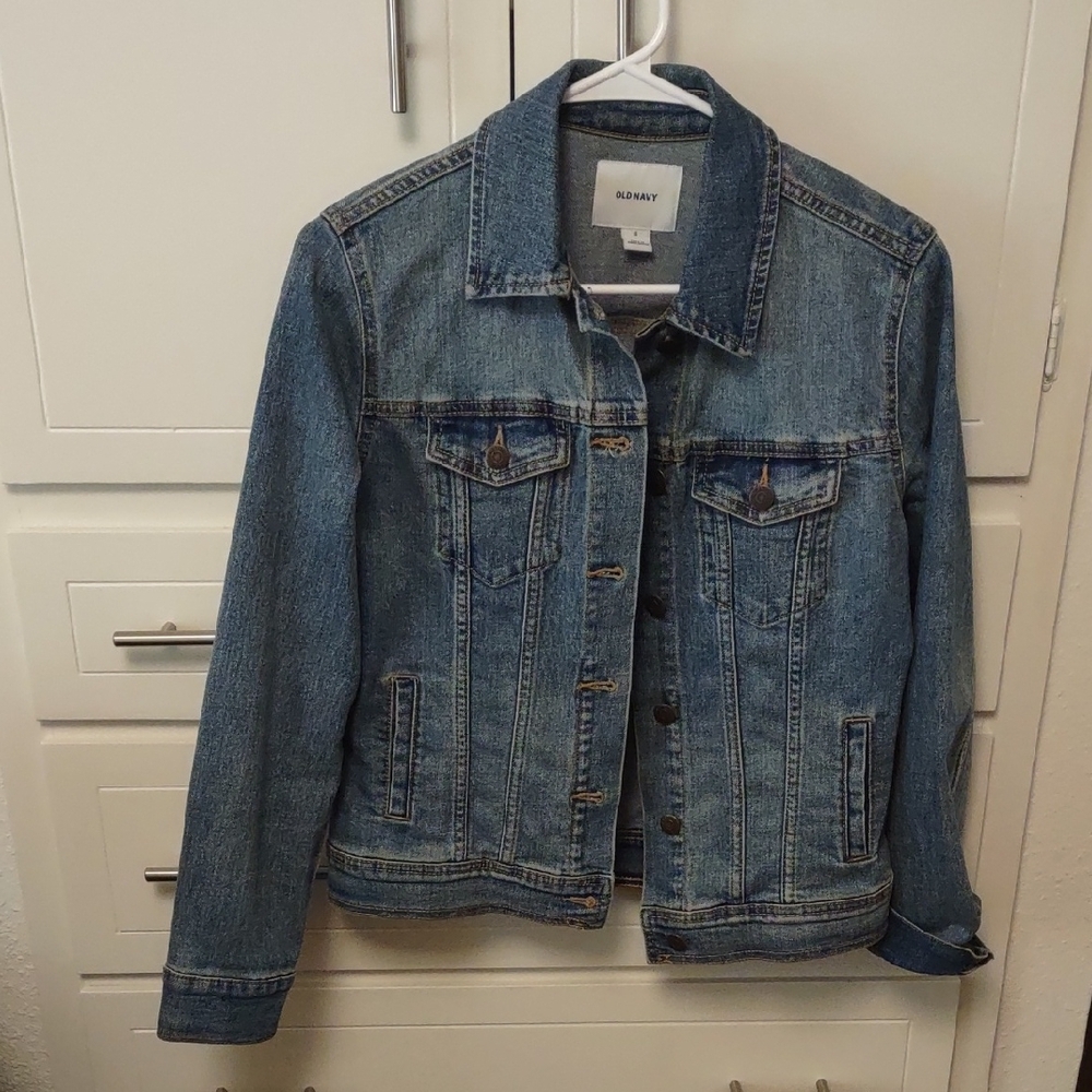 Old Navy Blue Jean Jacket Classic Style